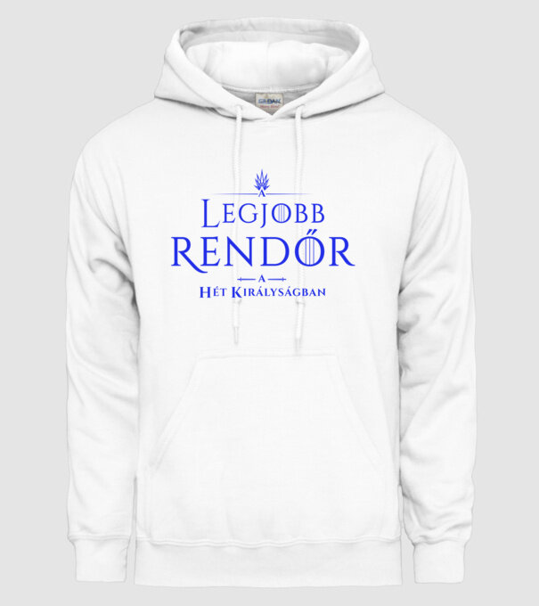 got-legjobb-rendor minta fehér pólón
