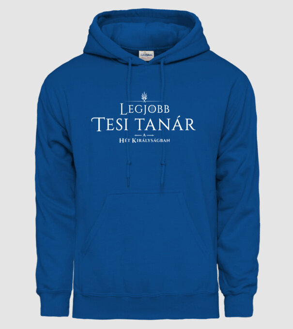 got-legjobb-tesitanar minta királykék pólón