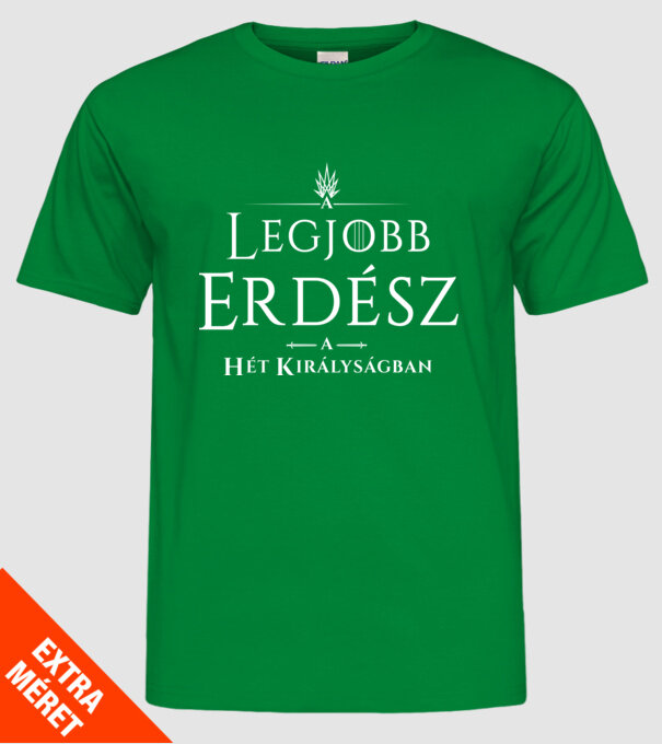 Got legjobb erdesz minta zöld pólón
