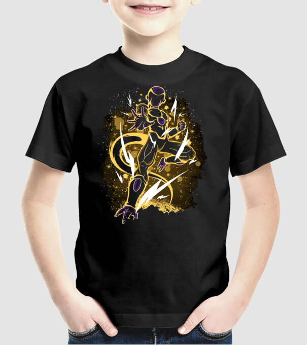 Dragon Ball - Golden Frieza minta fekete pólón