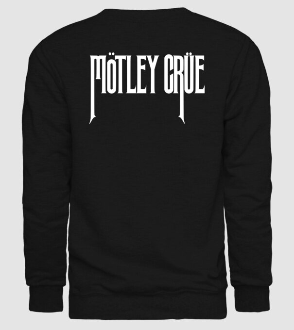 Mötley Crüe minta  minta fekete pólón