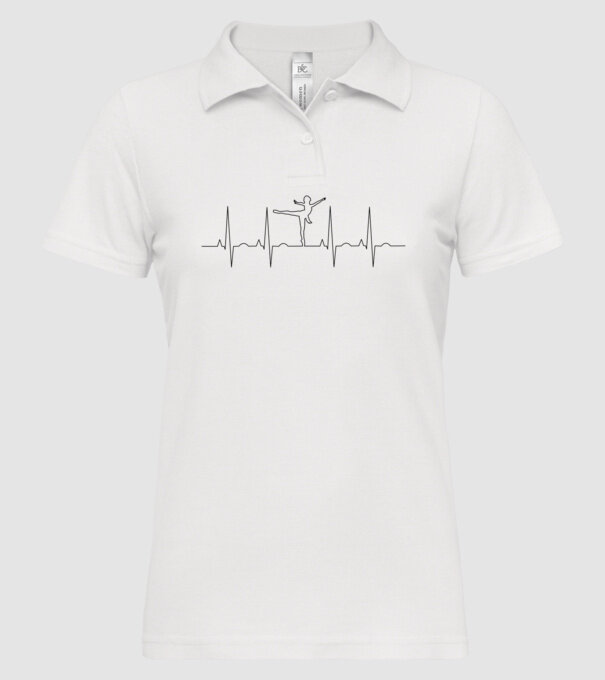 tánc ekg minta fehér pólón