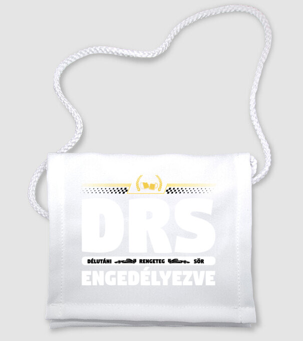 DRS engedélyezve minta fehér pólón