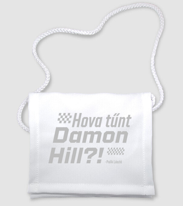 Hova tűnt Damon Hill?! - Palik László minta fehér pólón
