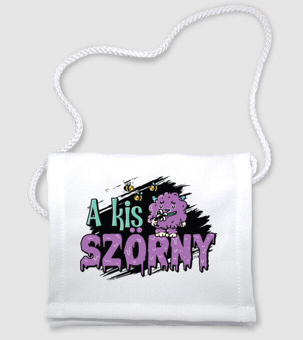 Szörnyet teremtettem páros szörny minta fehér pólón