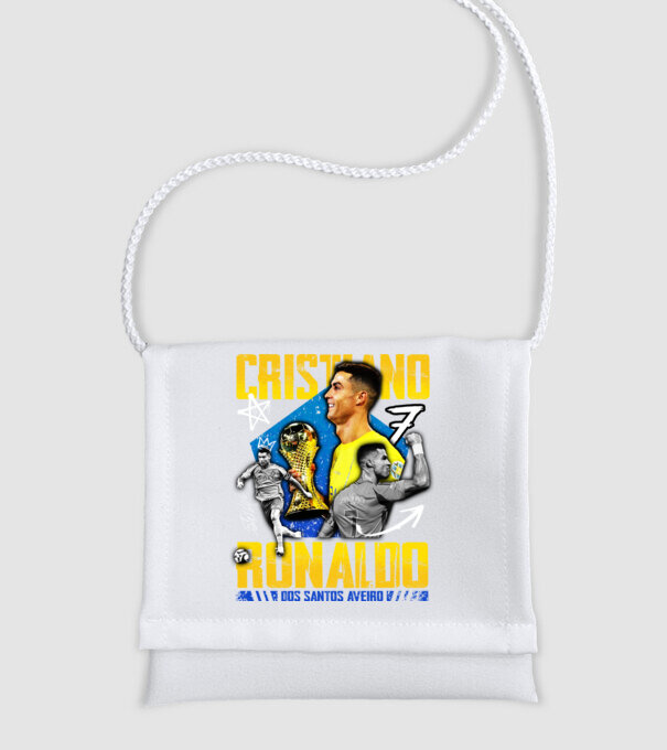 Ronaldo tribute minta fehér pólón