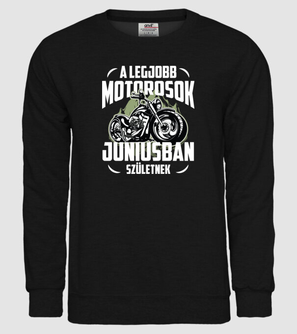Legjobb motoros hegyek JÚNIUS minta fekete pólón