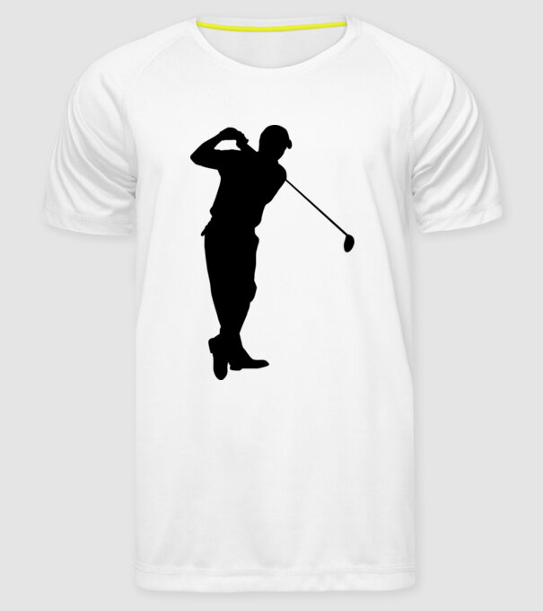 golf minta fehér pólón