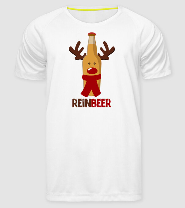 REINBEER sör minta fehér pólón