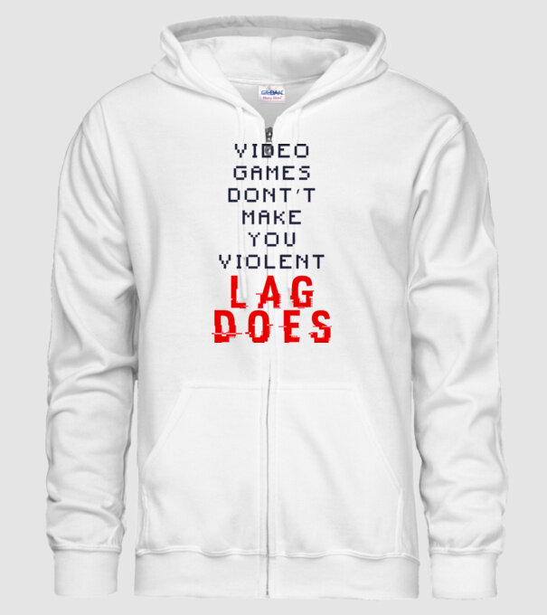 Violent lag minta fehér pólón