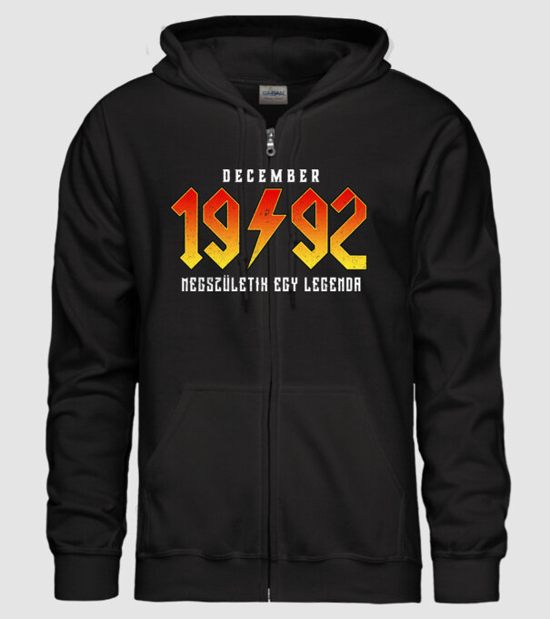1992 December megszületik egy legenda minta fekete pólón