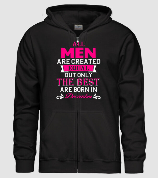 All men created equal....december minta fekete pólón