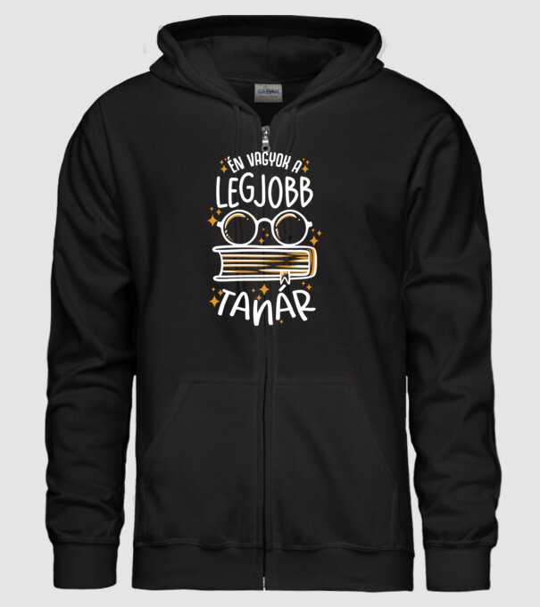 Legjobb lght tanár minta fekete pólón