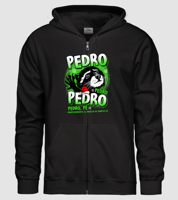 Pedro Pedro xmas minta fekete pólón