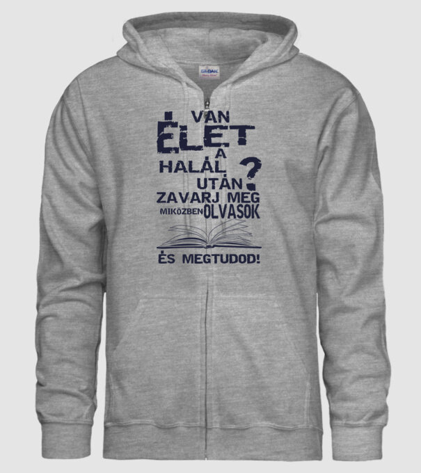 Zavarj meg miközben olvasok... minta szürke pólón