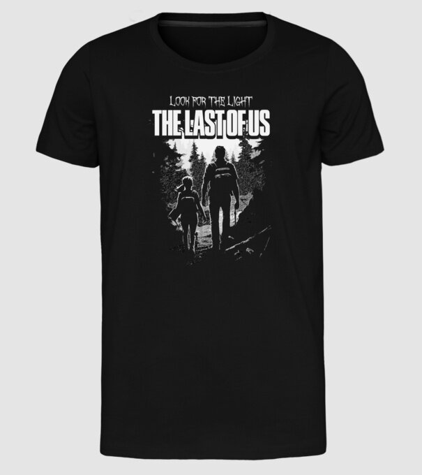 The Last of Us minta fekete pólón