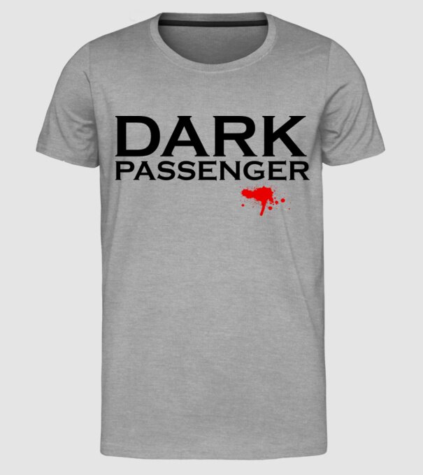 dark-passenger minta szürke pólón