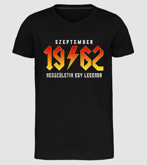 1962 Szeptember megszületik egy legenda minta fekete pólón