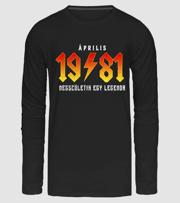 1981 04-ÁPRILIS minta fekete pólón