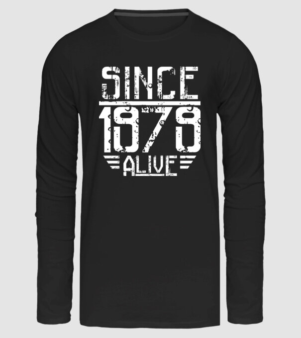 Alive since 1979 minta fekete pólón