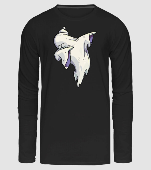 Dab ghost minta fekete pólón