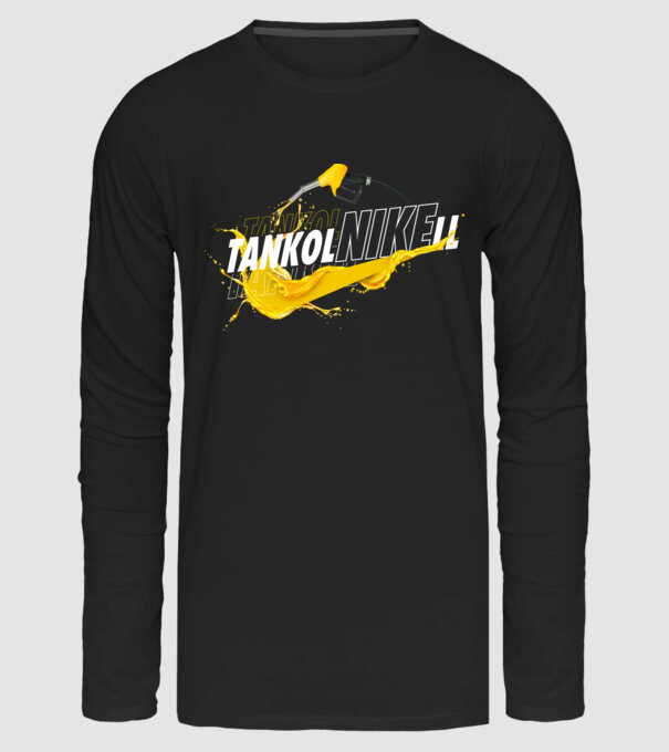TankolNIKEll minta fekete pólón