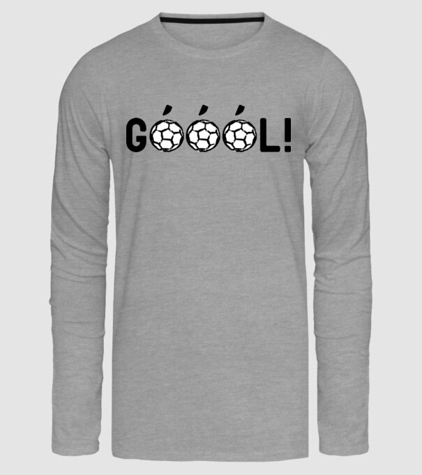 goool_2c minta szürke pólón
