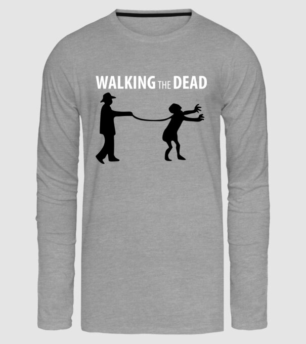 walkingthedead minta szürke pólón