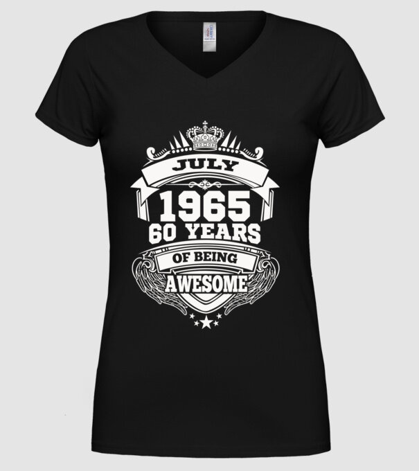 Awesome being of 1965 JÚLIUS minta fekete pólón