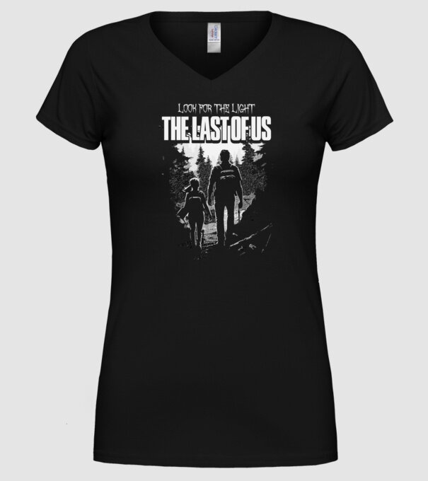 The Last of Us minta fekete pólón