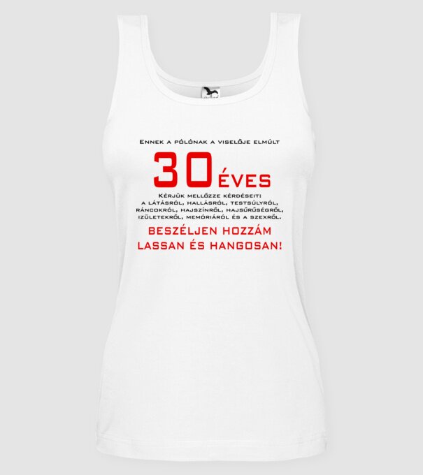 30_elmult minta fehér pólón