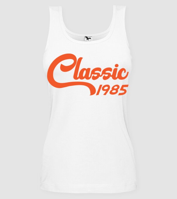 Classic 40 years old 1985 minta fehér pólón