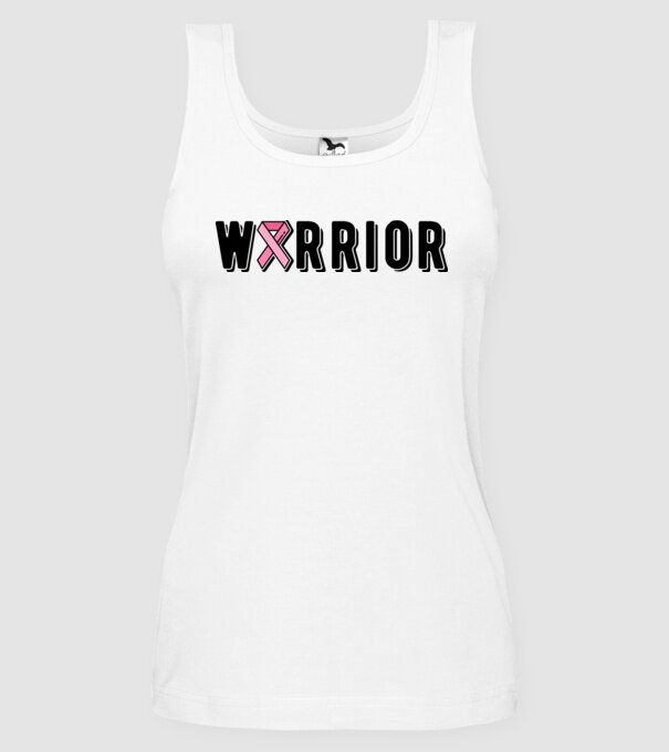 Warrior minta fehér pólón