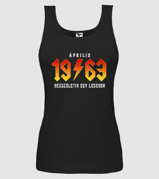 1963 ÁPRILIS megszületik egy legenda minta fekete pólón