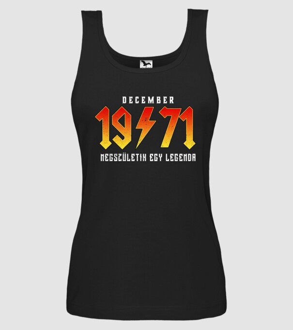 1971 12-DECEMBER minta fekete pólón