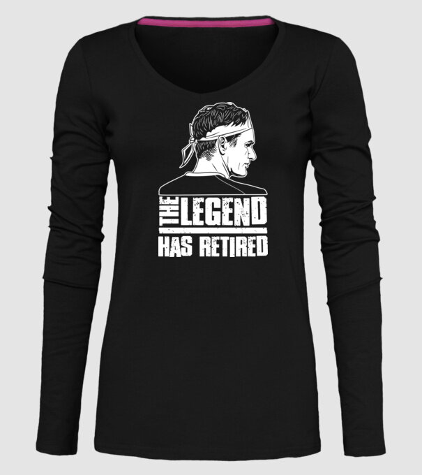 The Legend Roger Federer minta fekete pólón