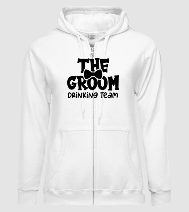 The Groom minta fehér pólón