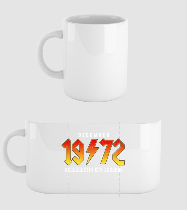 1972 December megszületik egy legenda minta fehér pólón
