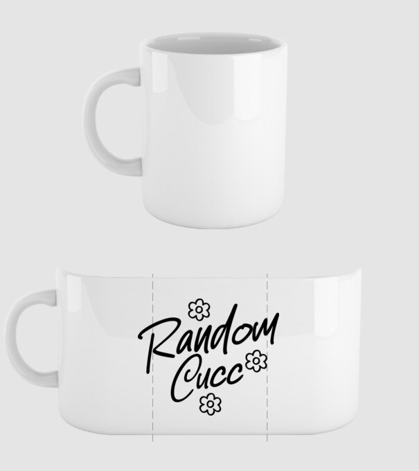 Anyák napi vászontáska random cucc minta fehér pólón