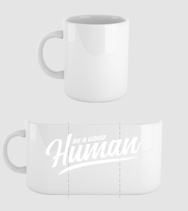 BTS Be a good human minta fehér pólón