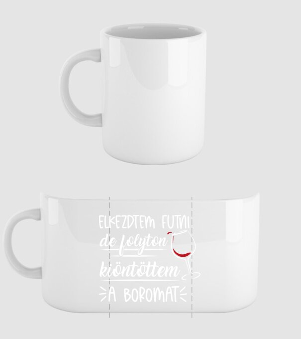 kiöntöttem a bort_fehér minta fehér pólón