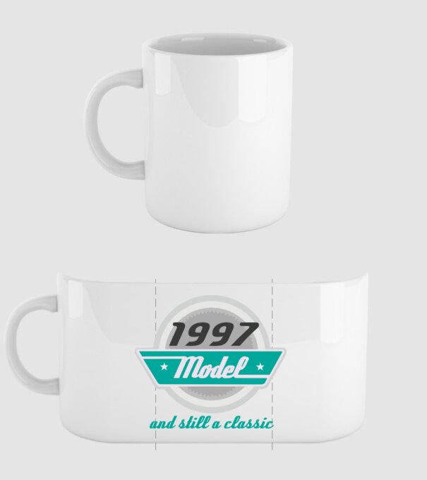 Model and still a classic - 1997 minta fehér pólón