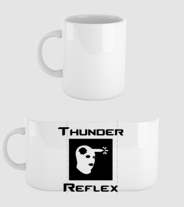Thunder reflex minta fehér pólón