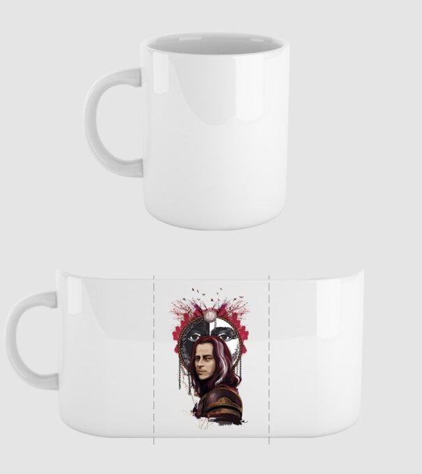 Valar Morghulis minta fehér pólón