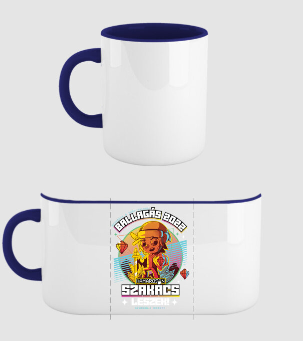 Arcade Jövőbeli szakmás szakács minta sötétkék pólón