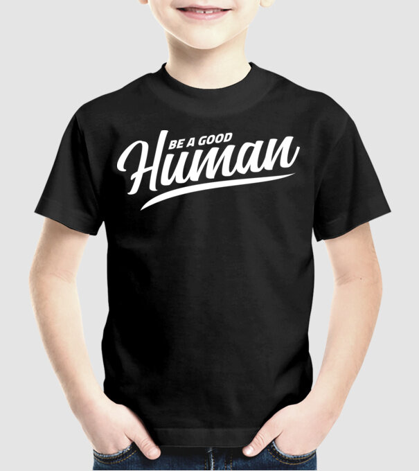BTS Be a good human minta fekete pólón
