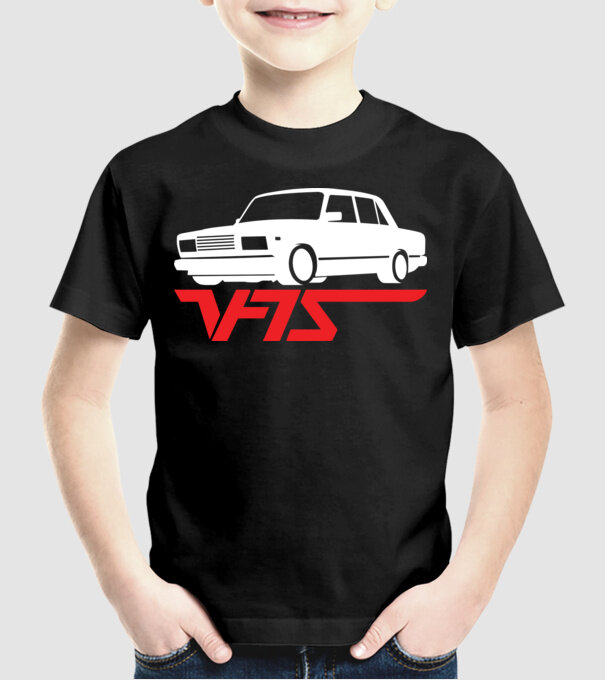 Lada_VFTS3_flex_1015 minta fekete pólón