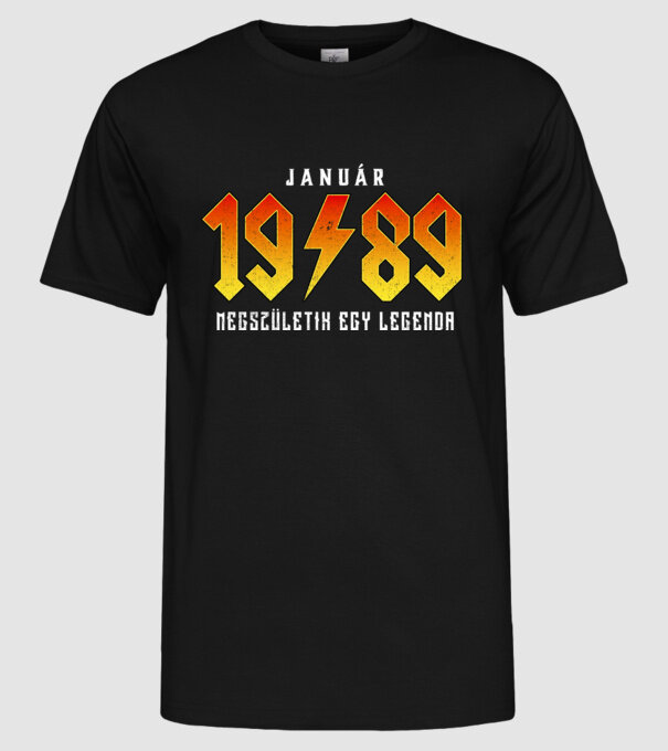 1989-01-JANUÁR minta fekete pólón