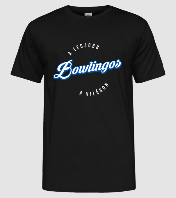 A legjobb bowlingos minta fekete pólón