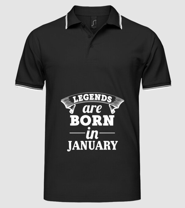 born in jan minta fekete pólón